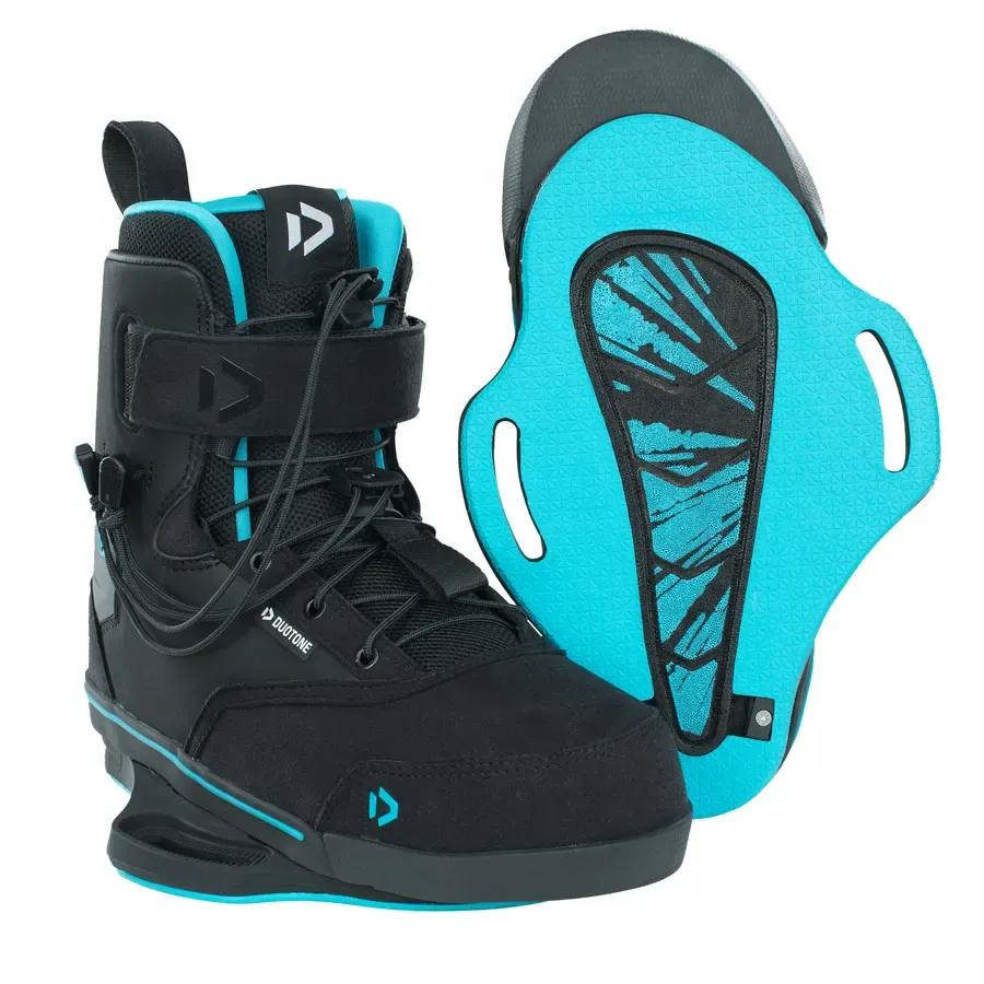 Botas Duotone 2026, perfectas para wakestyle y obstáculos en kitesurf.